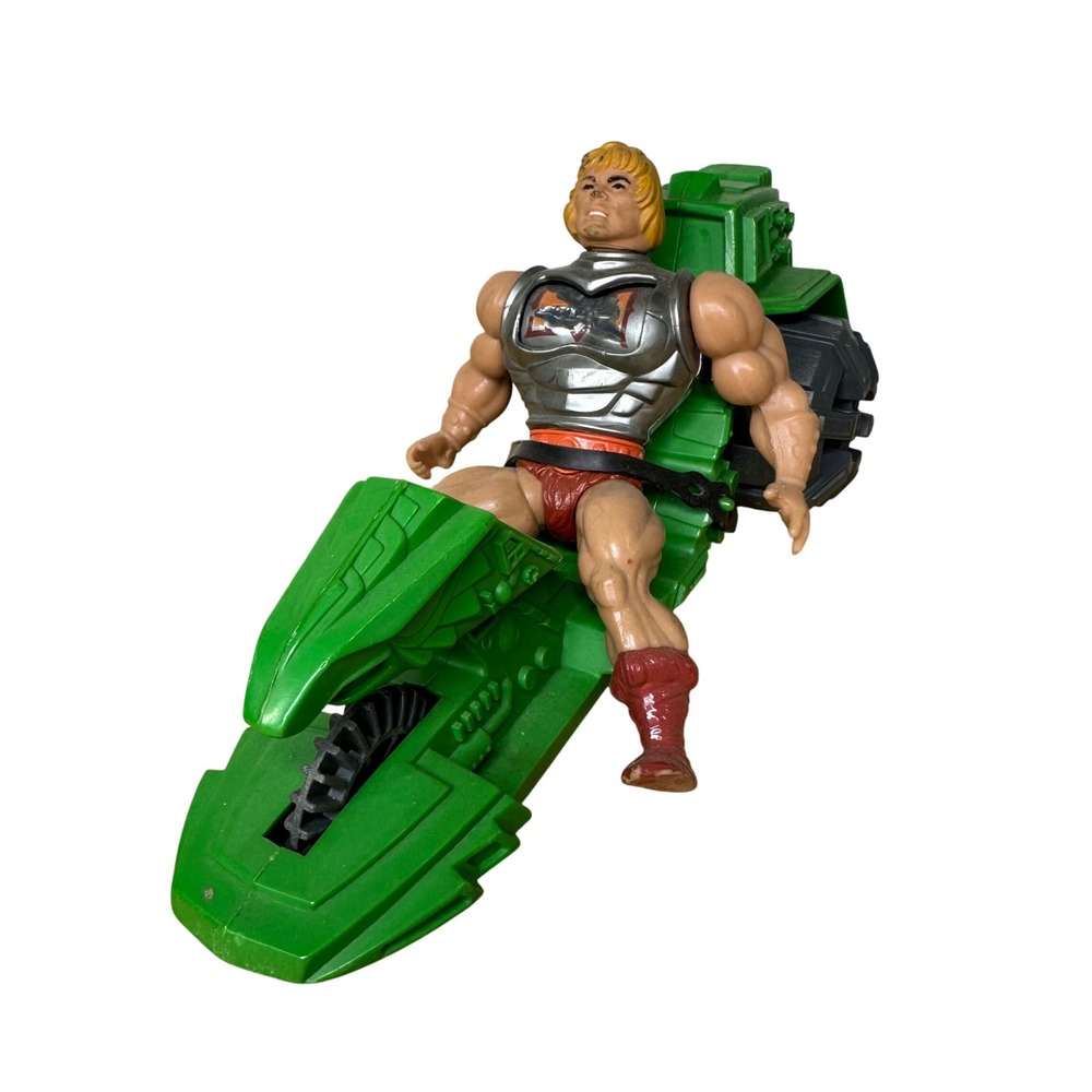 Vintage 1982 Mattel He Man Road Ripper‎ Action Figure Vehicle Set